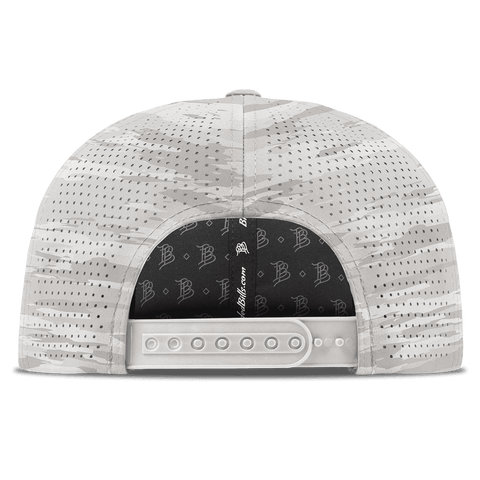 Clutch Script Curved Elite Back Arctic Camo