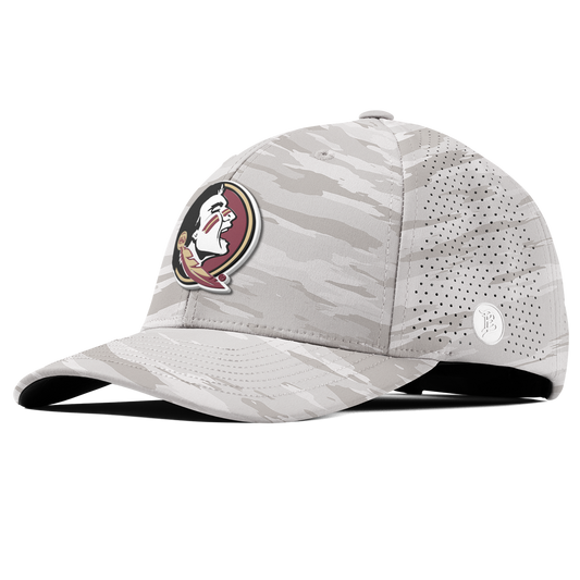 Florida State University "FSU Team Logo" Curved Elite Arctic Camo