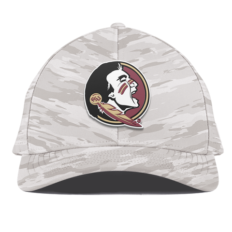 Florida State University "FSU Team Logo" Curved Elite Arctic Camo