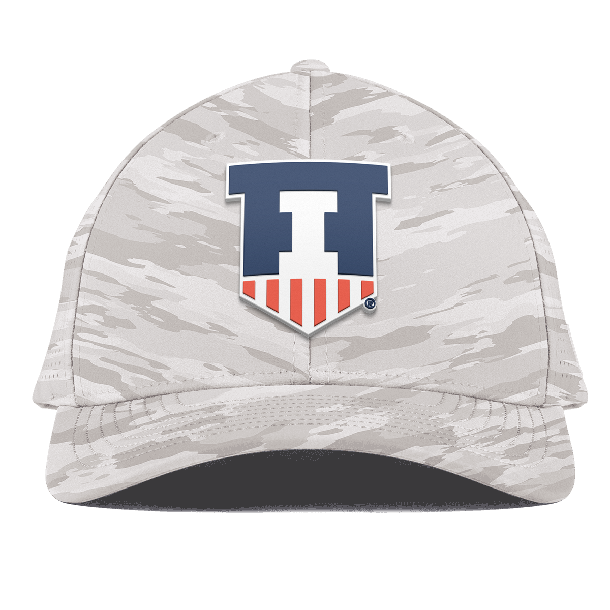 University of Illinois "Illinois Athletics" Curved Elite Arctic Camo