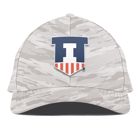 University of Illinois "Illinois Athletics" Curved Elite Arctic Camo