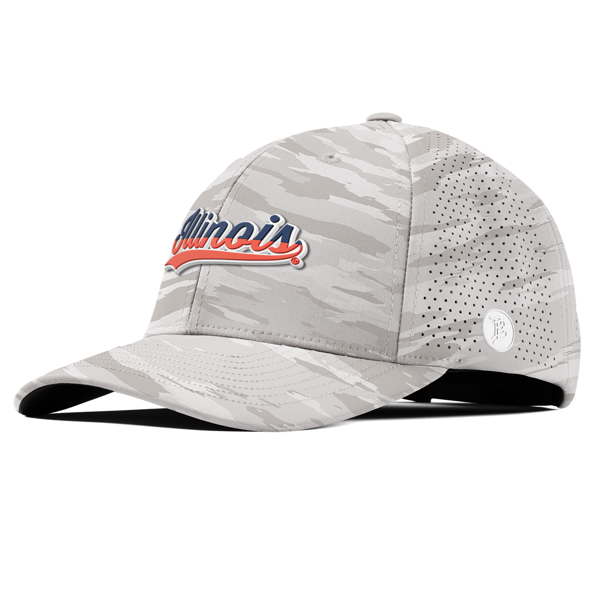 University of Illinois "Illinois Script" Curved Elite Arctic Camo