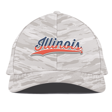 University of Illinois "Illinois Script" Curved Elite Arctic Camo