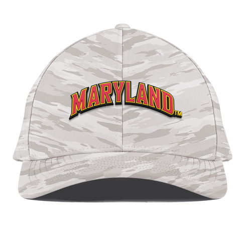 University of Maryland "Maryland Block" Curved Elite Arctic Camo