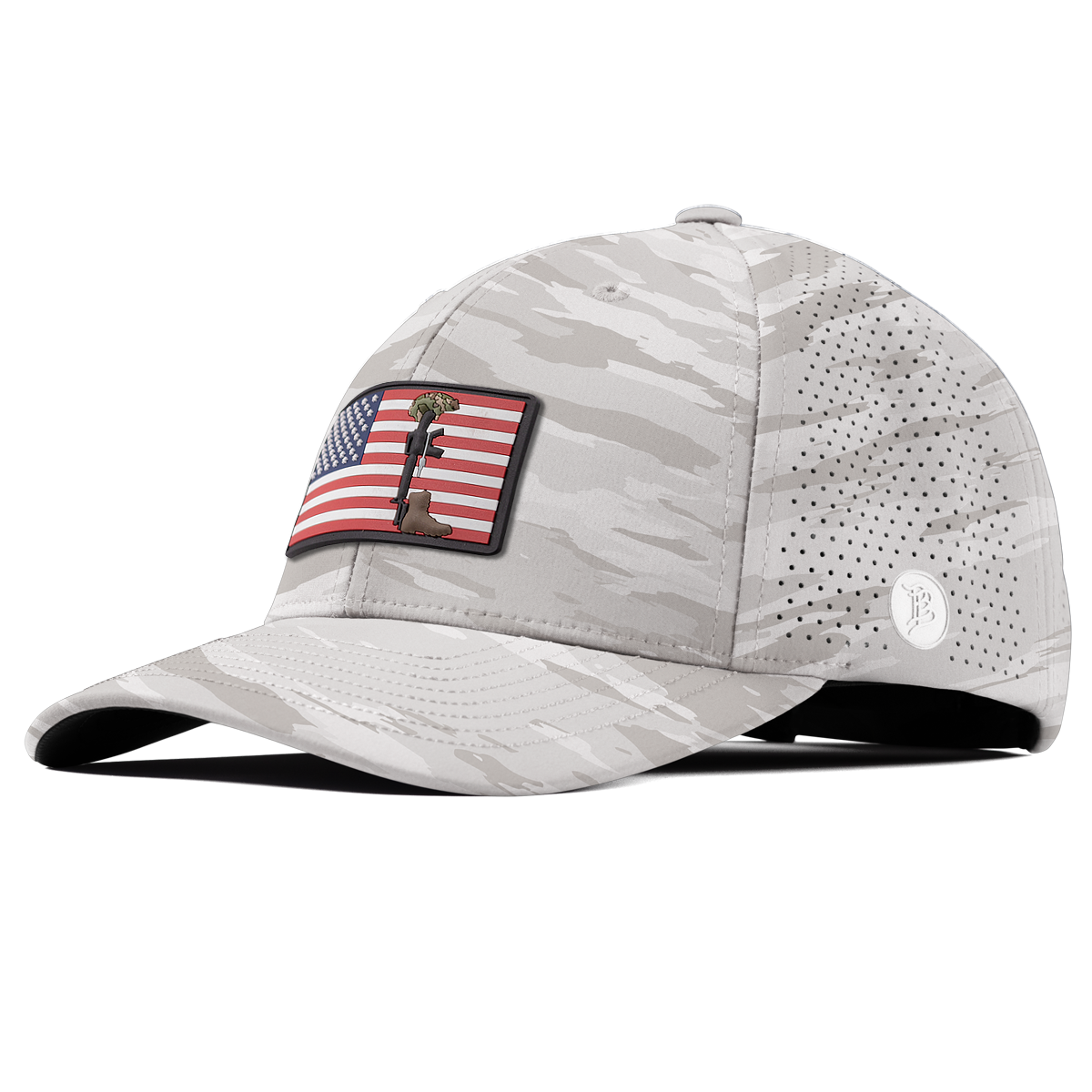 Memorial PVC Curved Elite Arctic Camo