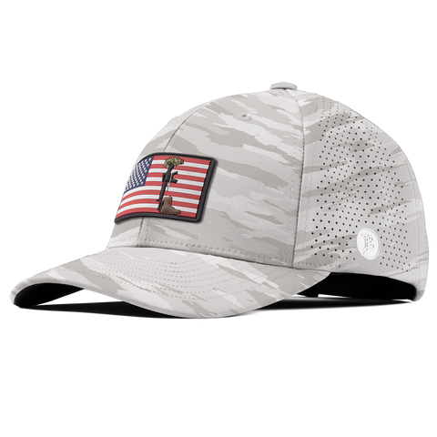 Memorial PVC Curved Elite Arctic Camo