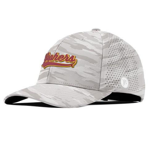 University of Minnesota "Minnesota Gophers Script" Curved Elite Arctic Camo