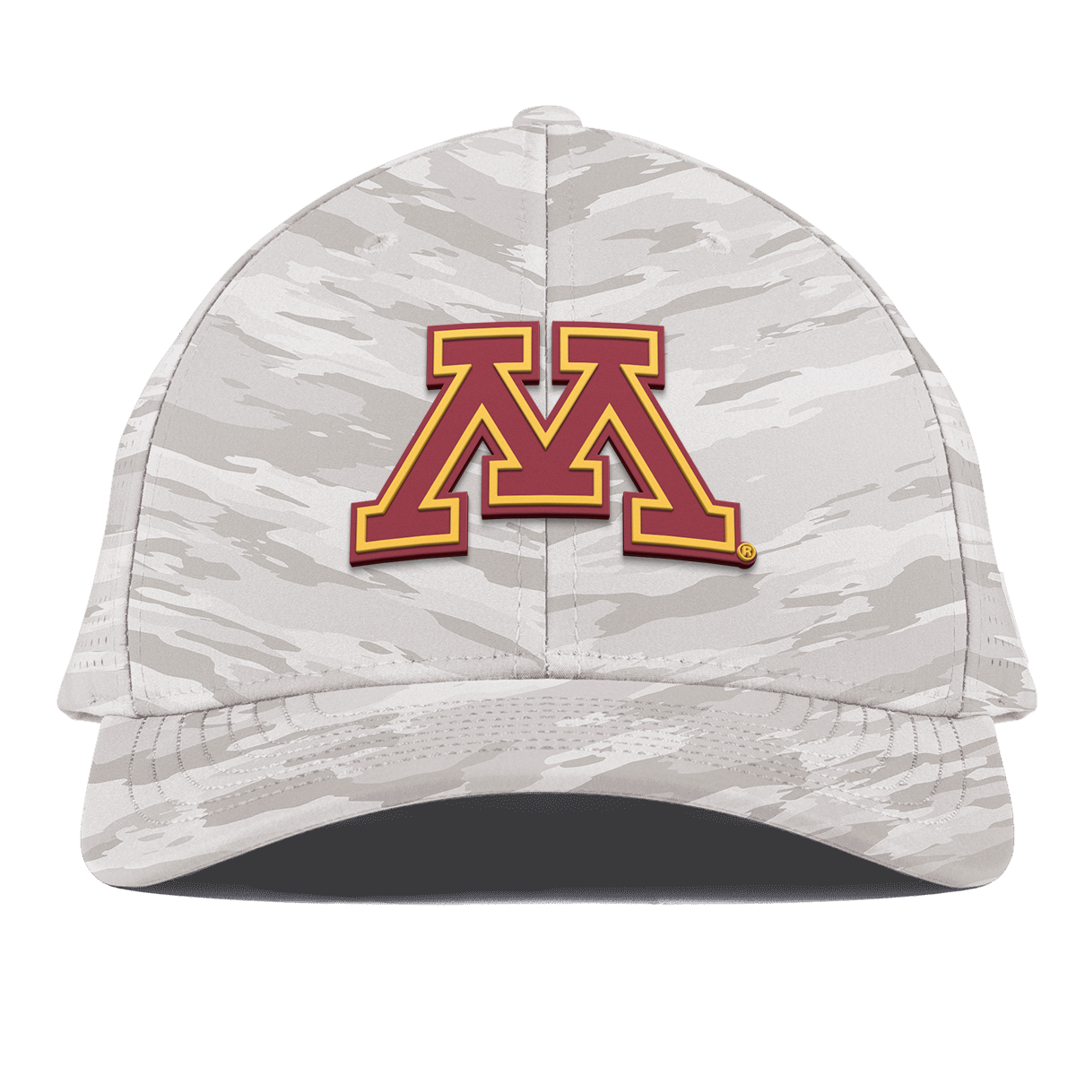 University of Minnesota "Minnesota Team Logo" Curved Elite Arctic Camo