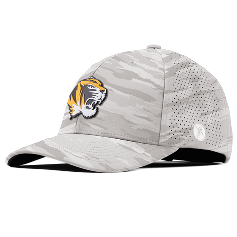 University of Missouri "Missouri Tigers Team Logo" Curved Elite Arctic Camo