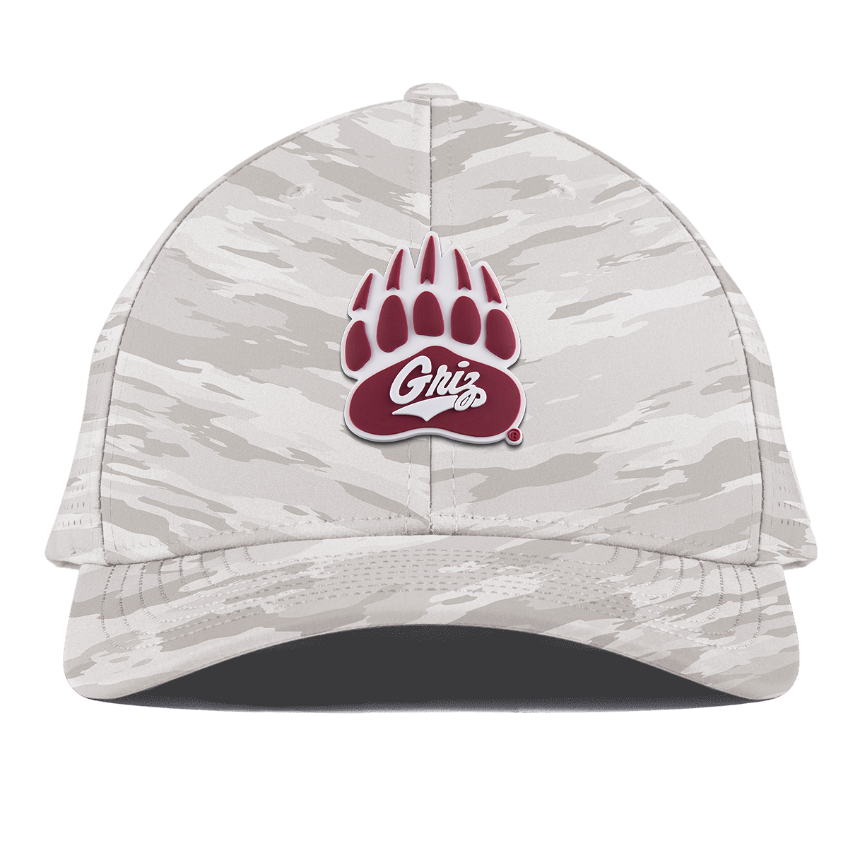 University of Montana "Montana Grizz" Curved Elite Arctic Camo