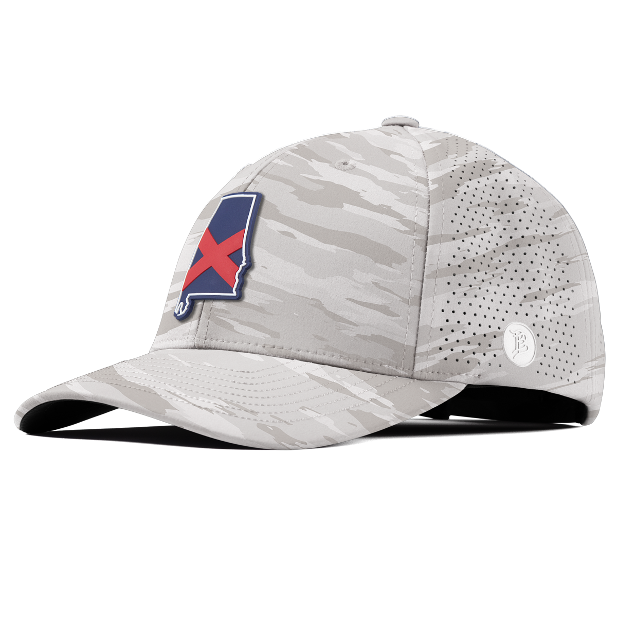 Alabama Patriot Series Elite Curved Arctic Camo