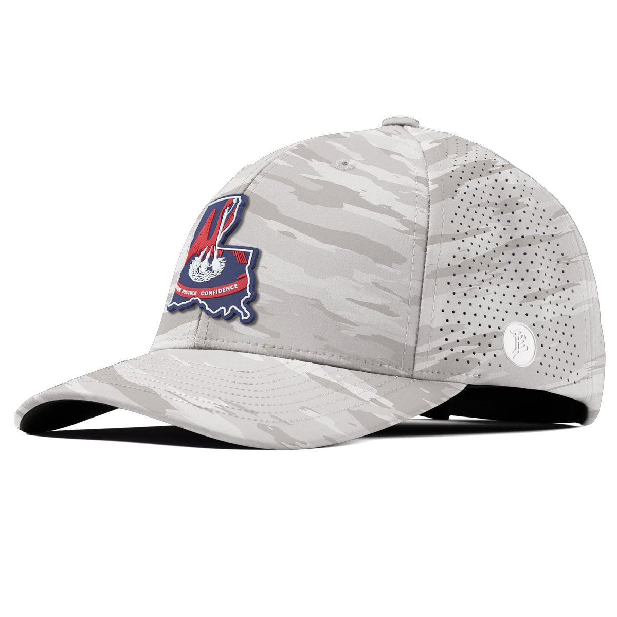 Louisiana Patriot Series Elite Curved Arctic Camo