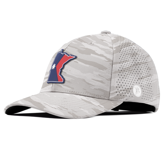 Minnesota Patriot Series Elite Curved Arctic Camo