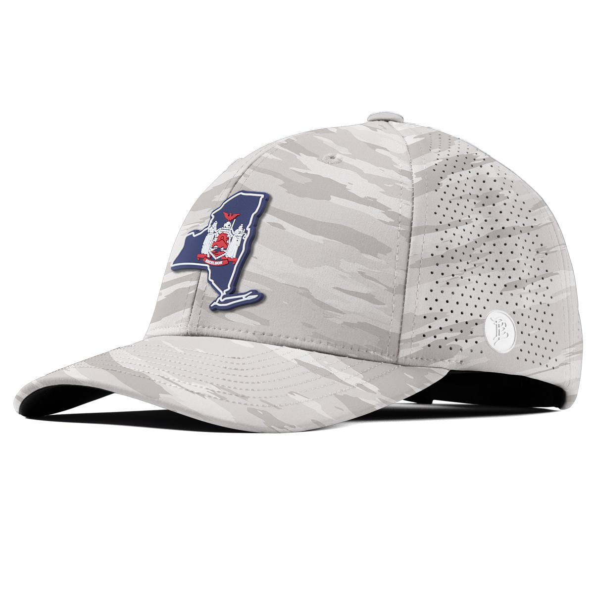 New York Patriot Series Elite Curved Arctic Camo