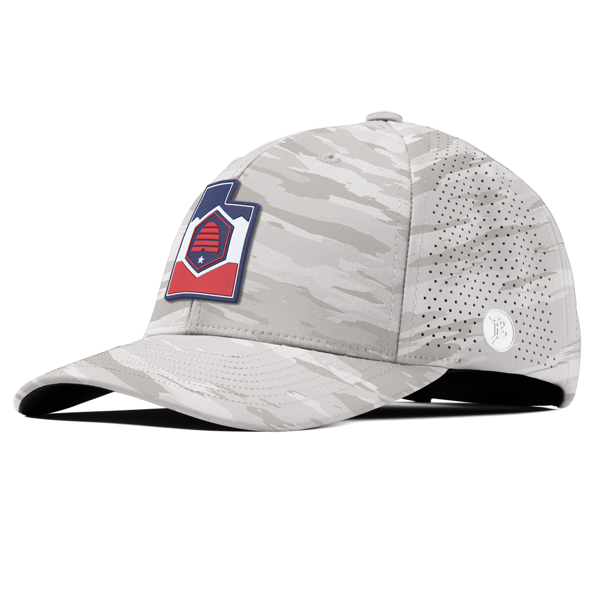 Utah Patriot Series Elite Curved Arctic Camo