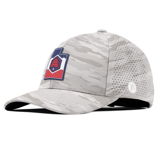 Utah Patriot Series Elite Curved Arctic Camo