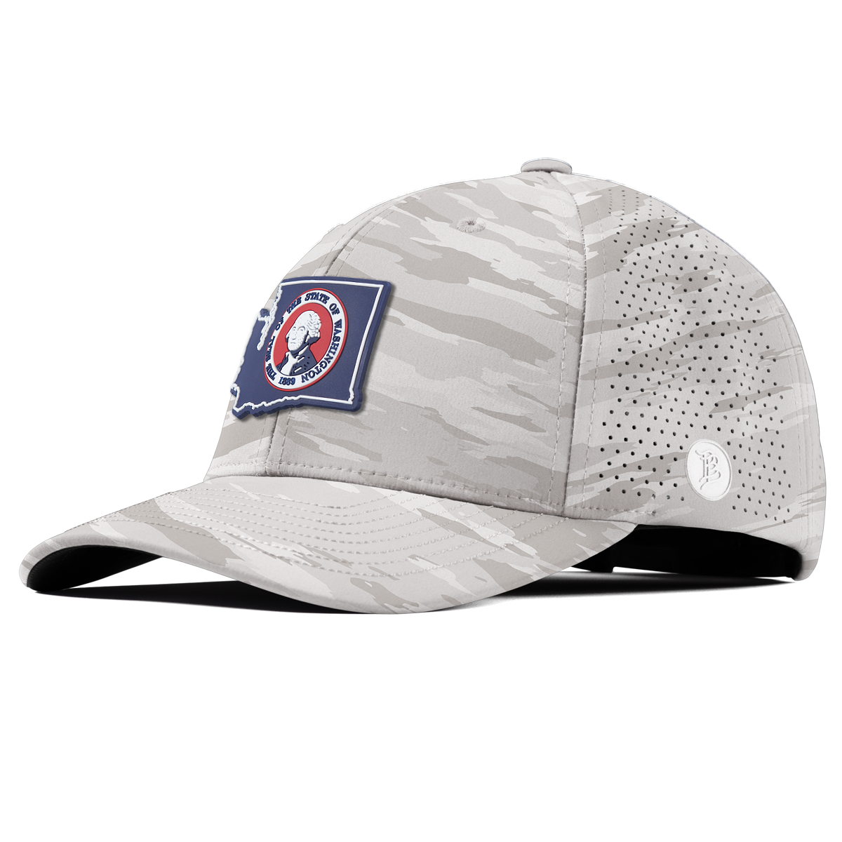 Washington Patriot Series Elite Curved Arctic Camo