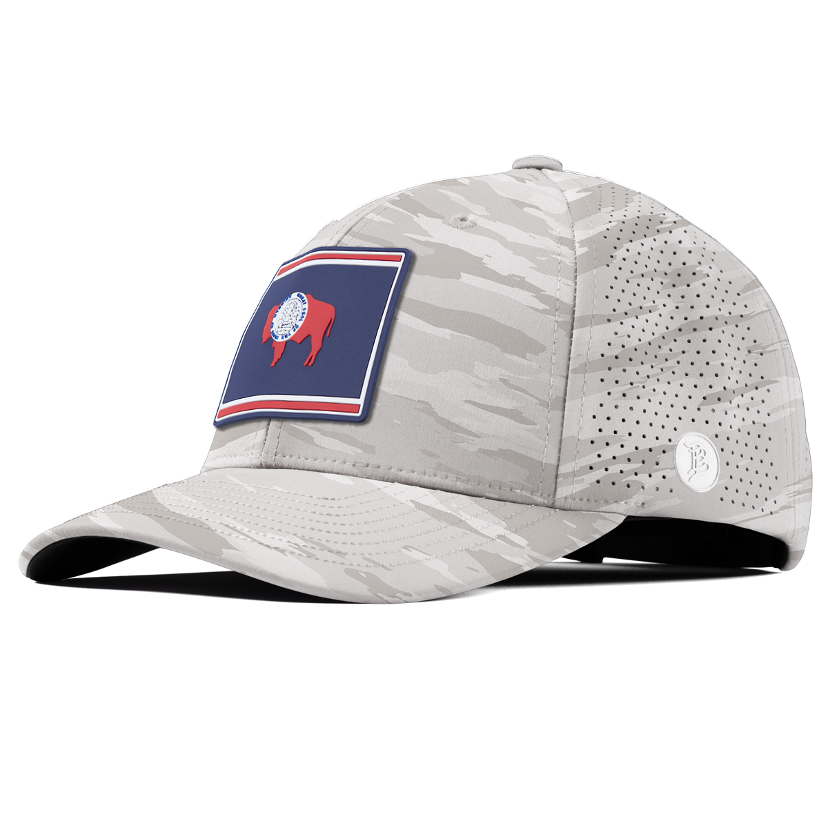 Wyoming Patriot Series Elite Curved Arctic Camo