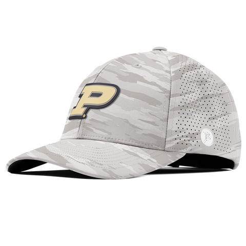 Purdue University "Purdue Block" Curved Elite Arctic Camo