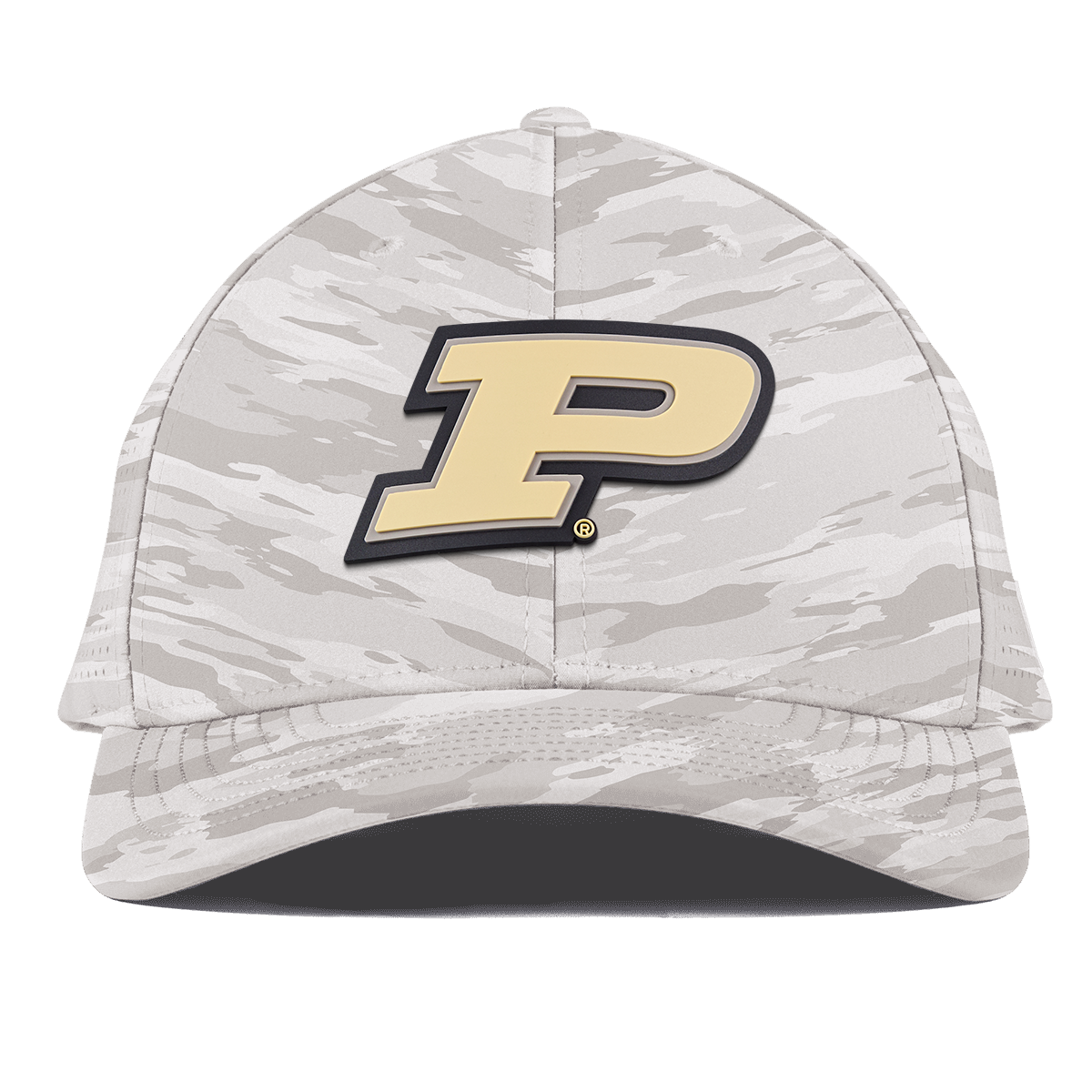 Purdue University "Purdue Block" Curved Elite Arctic Camo