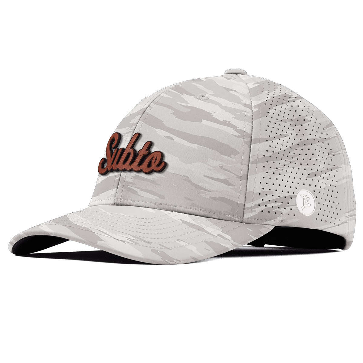 Subto Script Tan Elite Curved Arctic Camo