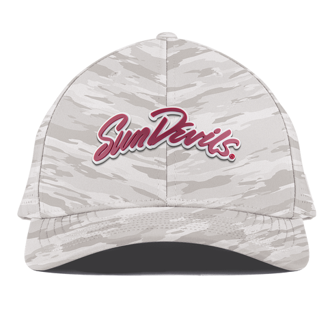 Arizona State University "Sun Devils Script" Curved Elite Arctic Camo
