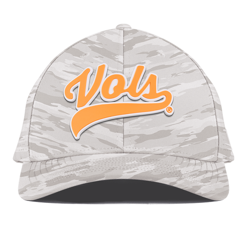University of Tennessee "Tennessee Vols Script" Curved Elite Arctic Camo