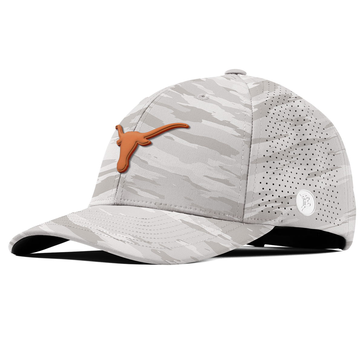 University of Texas "Texas Longhorn" Curved Elite Arctic Camo