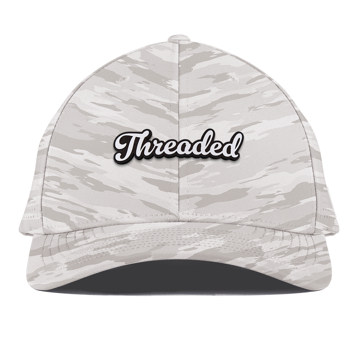 Threaded Script Curved Elite Arctic Camo