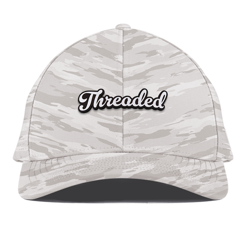 Threaded Script Curved Elite Arctic Camo