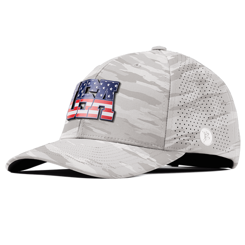 USA Tradition Elite Curved Arctic Camo