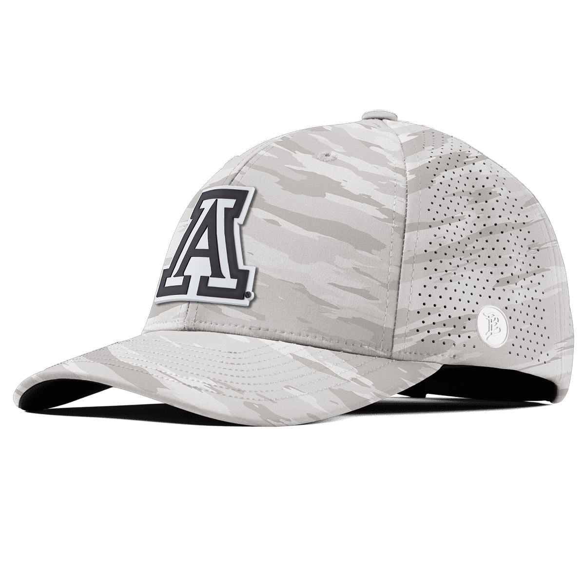 University of Arizona "Vintage Arizona Block" Elite Curved Arctic Camo