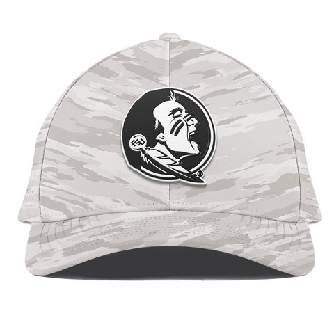Florida State University "Vintage FSU Team Logo" Curved Elite Arctic Camo