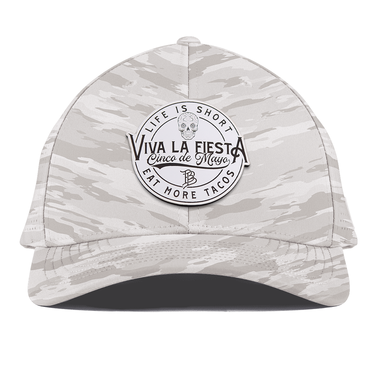 Branded Fiesta Curved Elite Arctic Camo