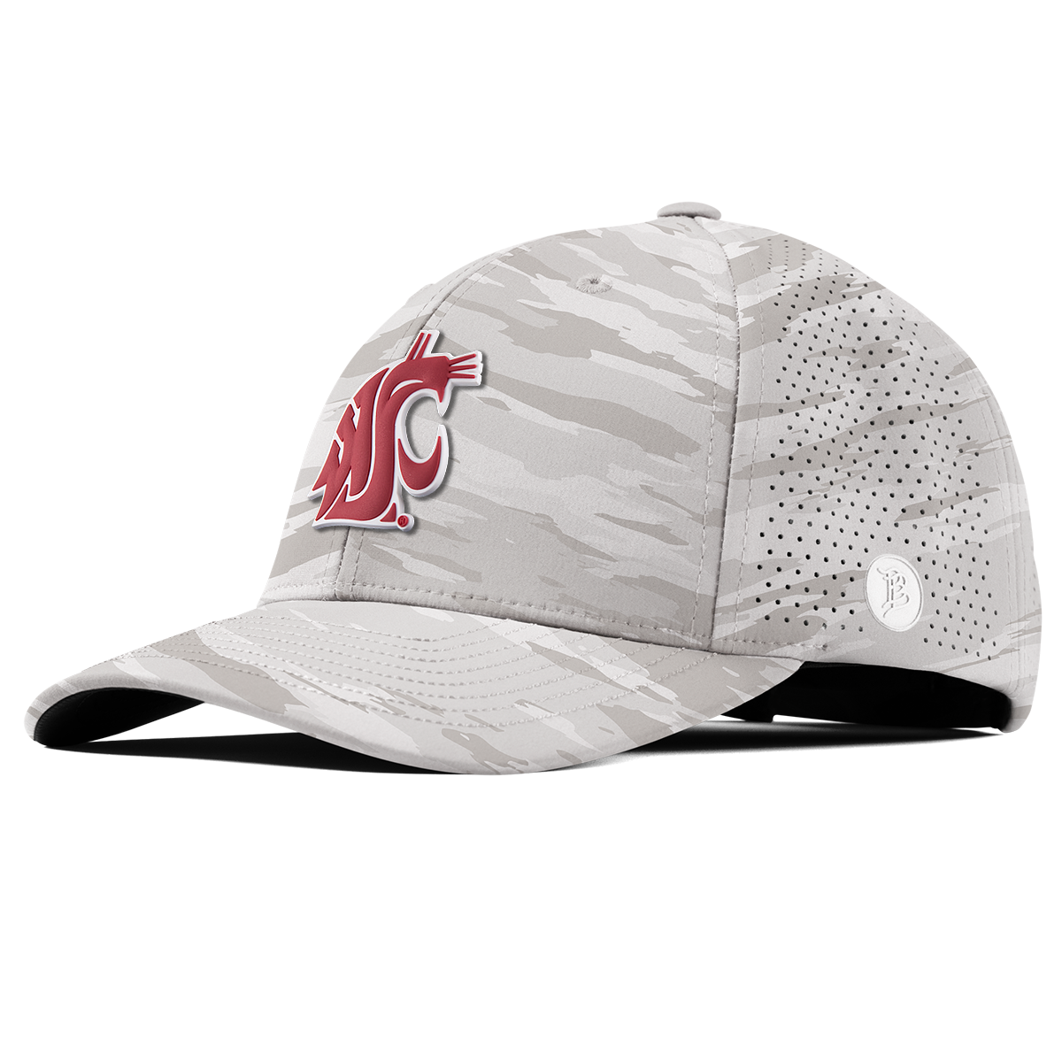 Washington State University "Washington State Team Logo" Curved Elite Arctic Camo