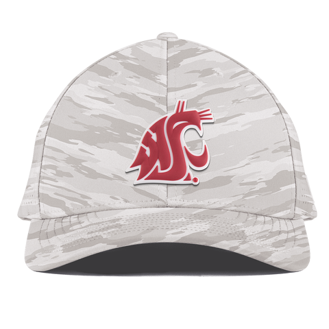 Washington State University "Washington State Team Logo" Curved Elite Arctic Camo