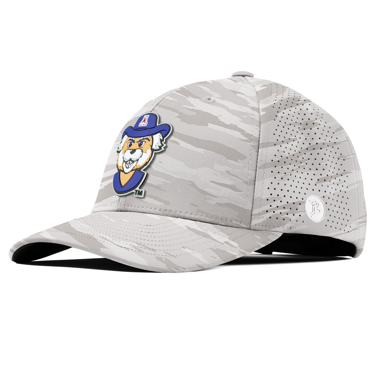 University of Arizona "Wilbur The Wildcat" Curved Elite Arctic Camo