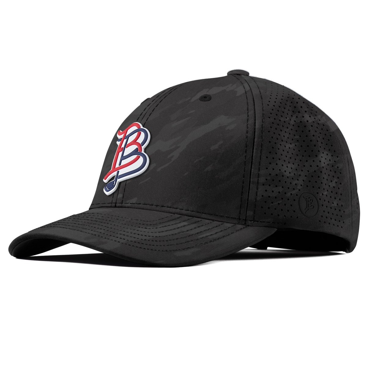 BB Golf USA Elite Curved Charcoal Camo