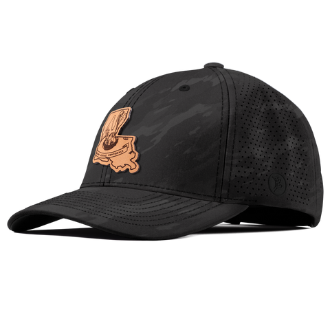Louisiana 18 Elite Curved Charcoal Camo