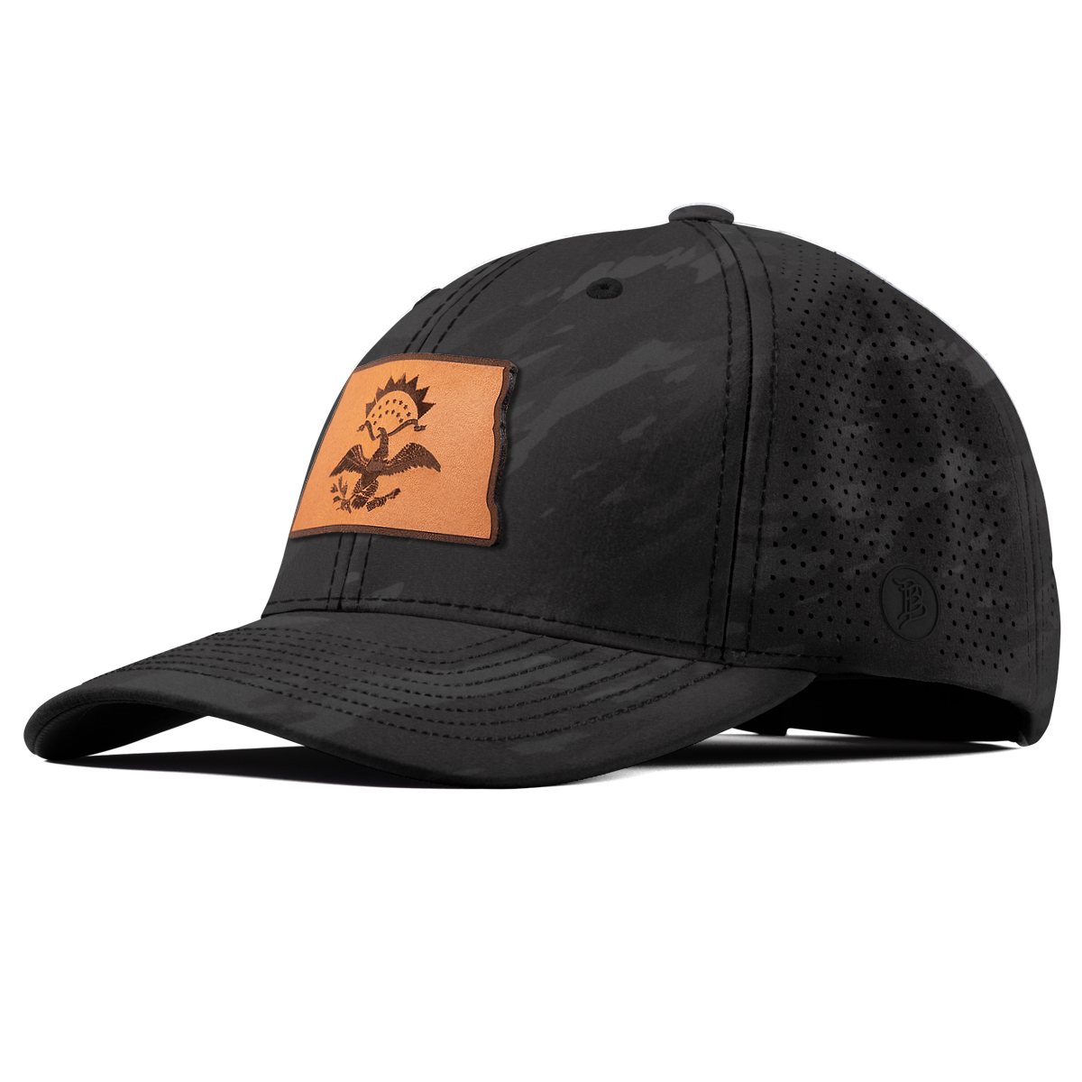 North Dakota 39 Elite Curved Charcoal Camo
