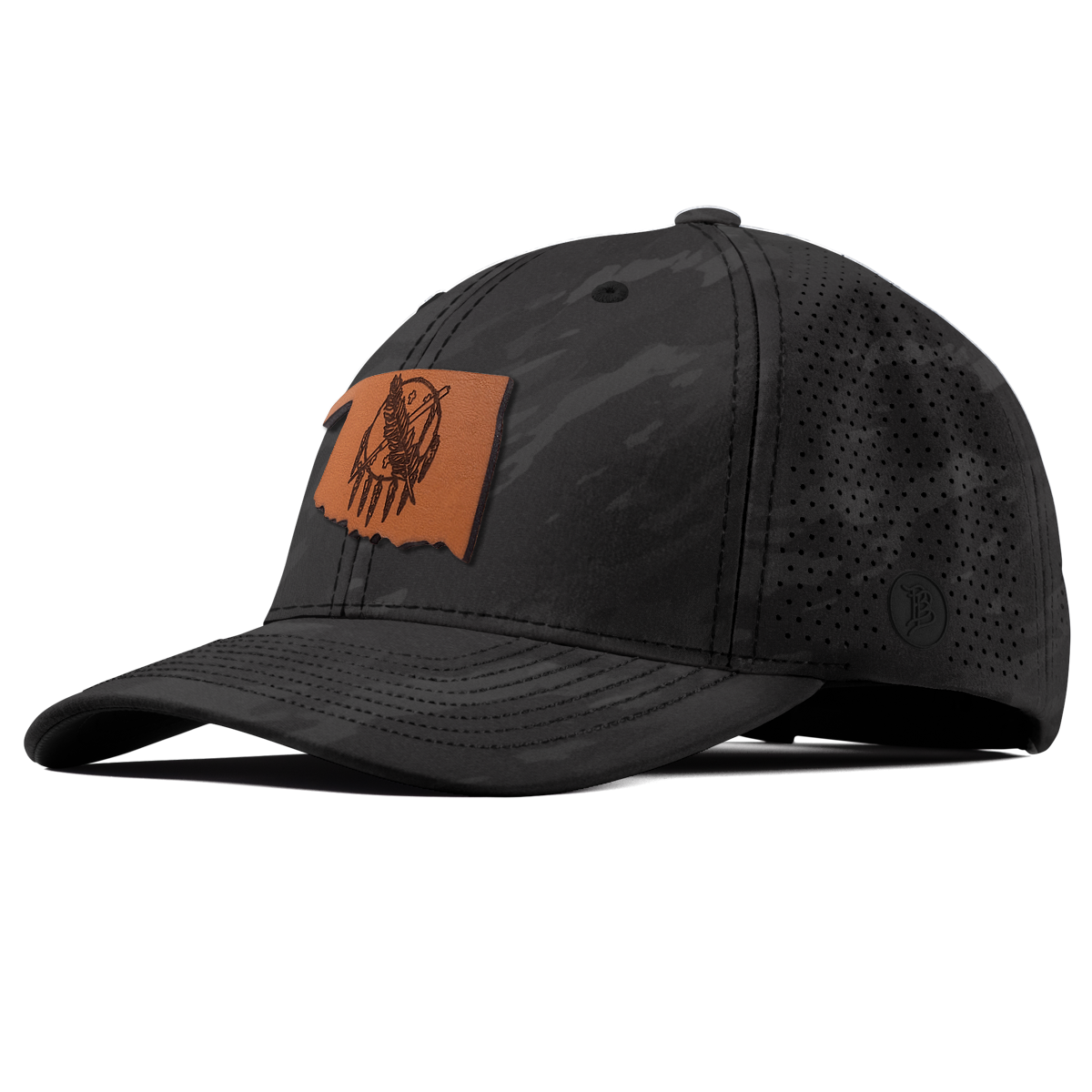 Oklahoma 46 Elite Curved Charcoal Camo