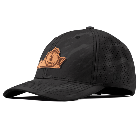 Virginia 10 Elite Curved Charcoal Camo
