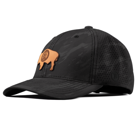 Wyoming 44 Elite Curved Charcoal Camo