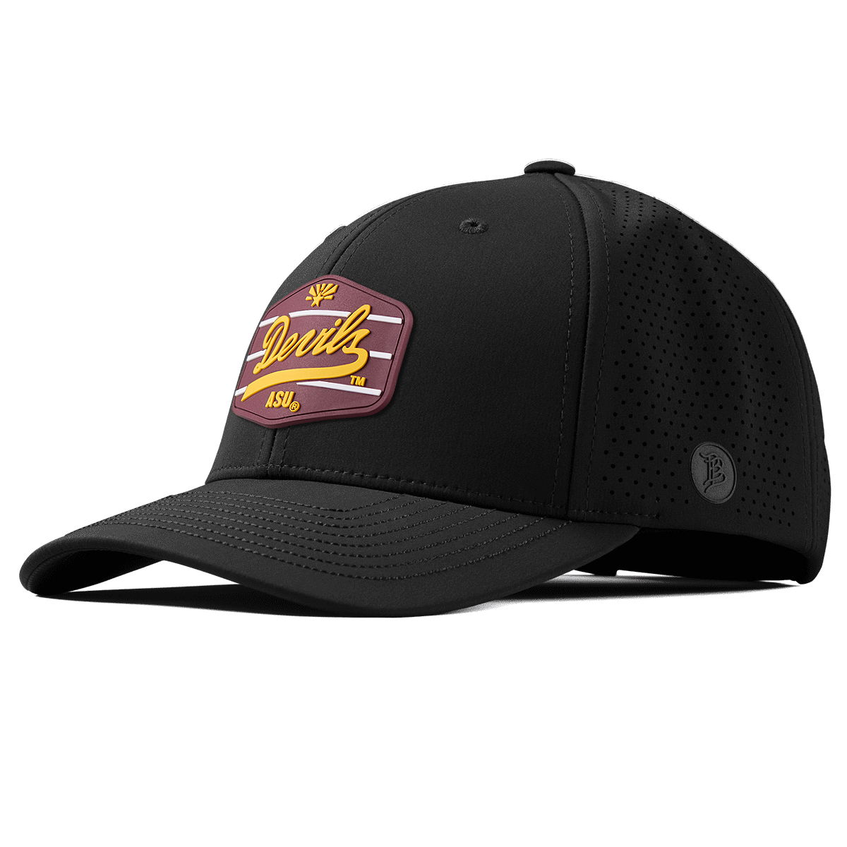 Arizona State University "ASU Devils Maroon" Curved Elite Black