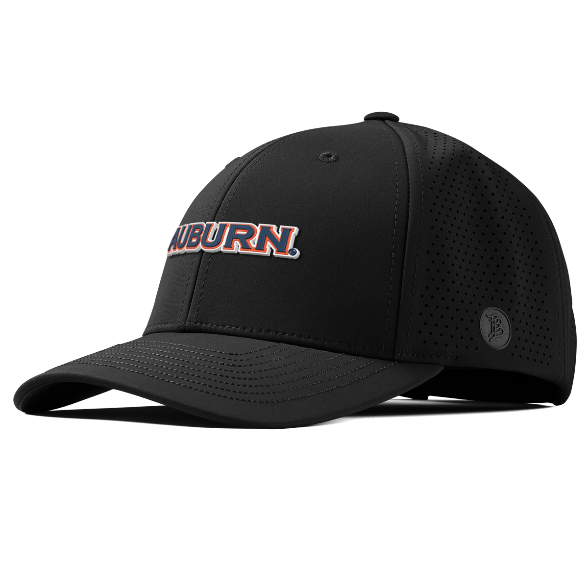 Auburn University "Auburn Block" Curved Elite Black