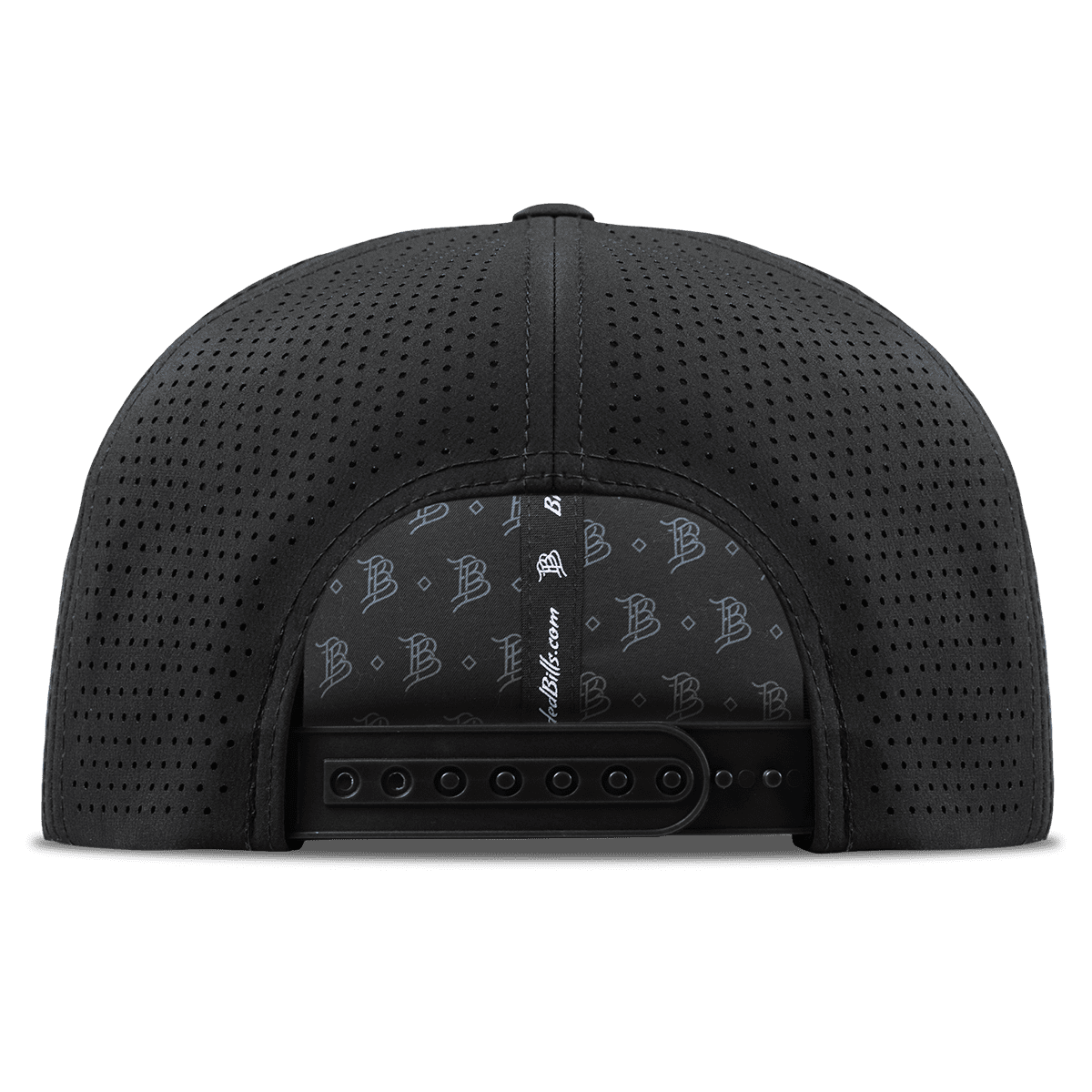 Sleep When You're Dead Skull Elite Curved Back Black