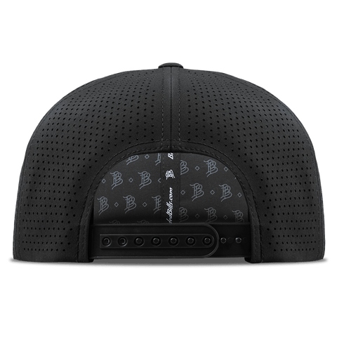 University of Kansas "KU Big Jay" Curved Elite Black