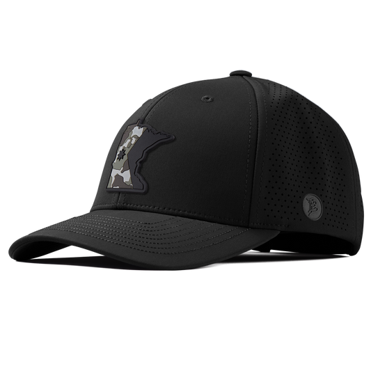 Minnesota Camo Elite Curved Black