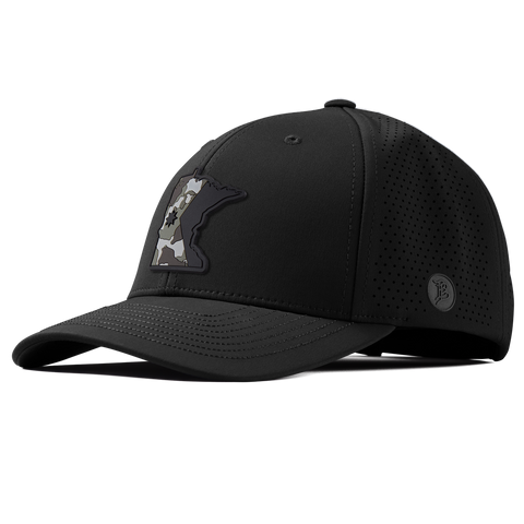 Minnesota Camo Elite Curved Black