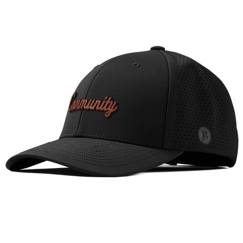 Community Script Tan Elite Curved Black